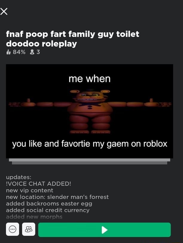 roblox fart roleplay - Roblox