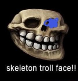 Sans Troll Face on Make a GIF