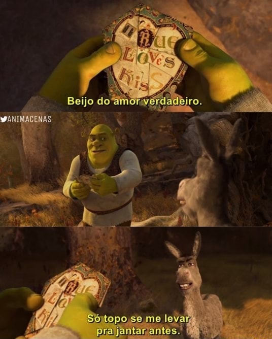 Shrek é a prova de que uma mina prefere ficar com um ogro feio do que com  um cara baixinho - iFunny Brazil