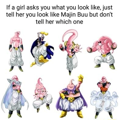 i looked up female majin and this is what i found