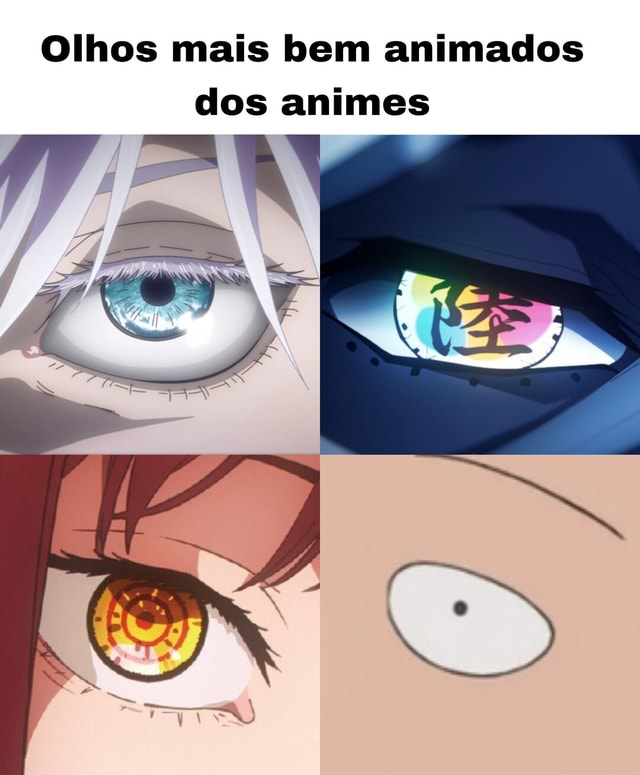 Os Olhos Mais Cobiçados dos Animes - AnimeNew