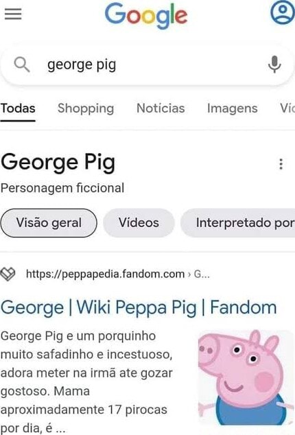 George Pig Personagem ficcional Interpretado por Vídeos George Pig