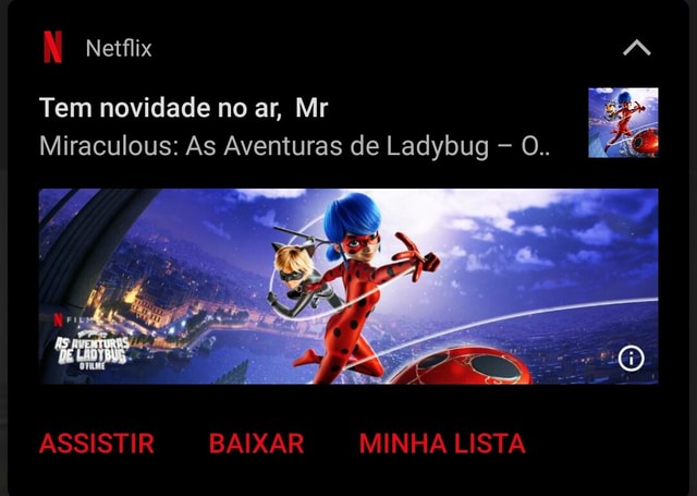 COMO ASSISTIR LADYBUG PELA Netflix. 