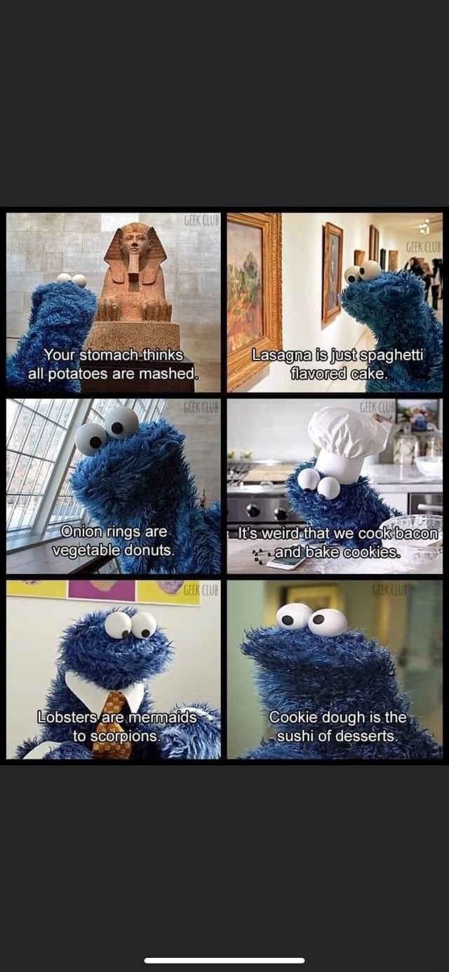 Lasagna all potatoes are mashed we codk Paand bakelcookiess Onion tings