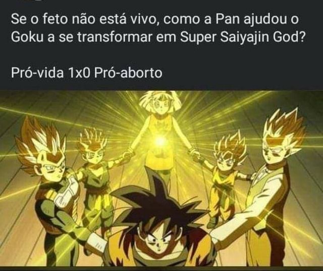 O Super Sayajin de Pan