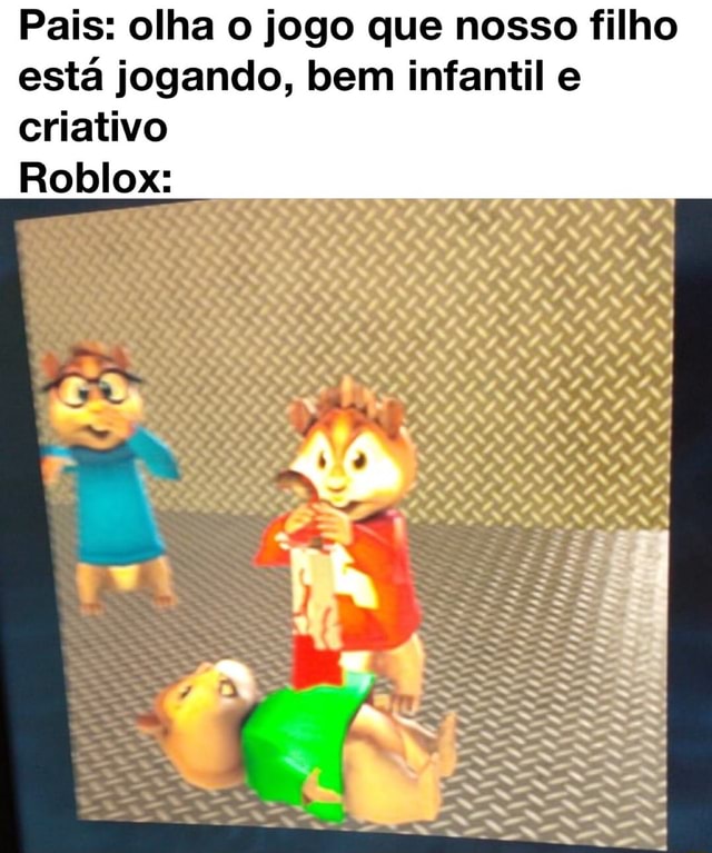 Olha meu boneco do roblox - iFunny Brazil