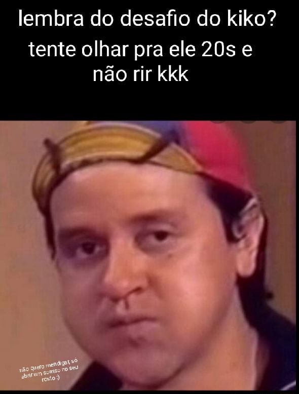 Tente não rir!