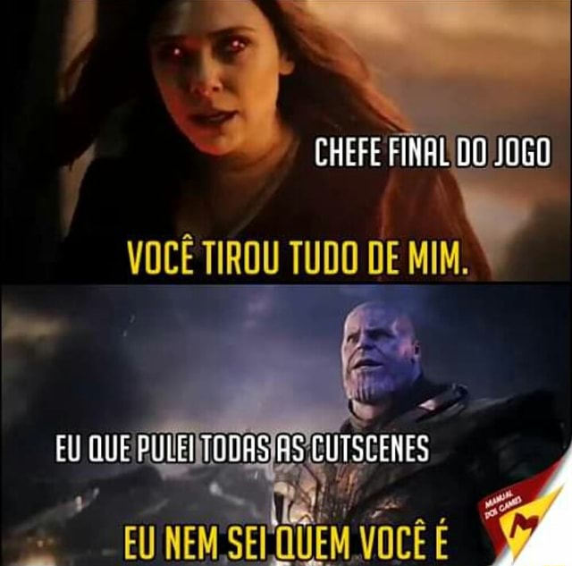 Fim de jogo - Meme by Jao_Das_Quebrada :) Memedroid