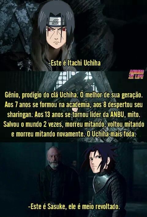 As 20 melhores frases de Itachi Uchiha