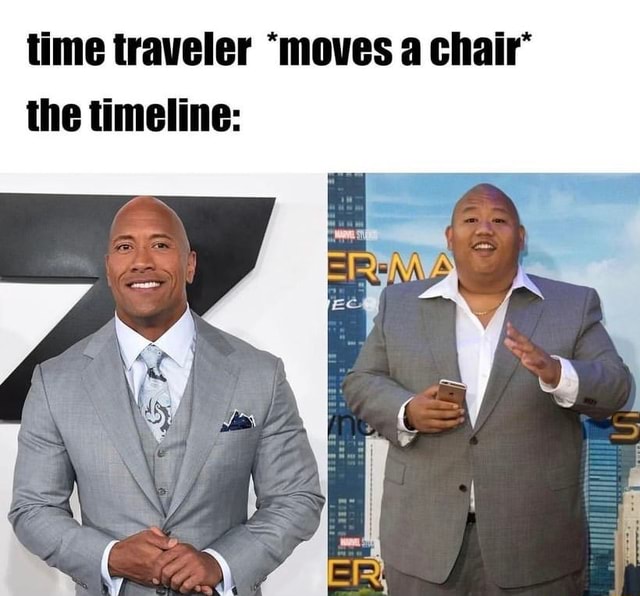 Time traveler: *move a chair in France* The timeline: : r