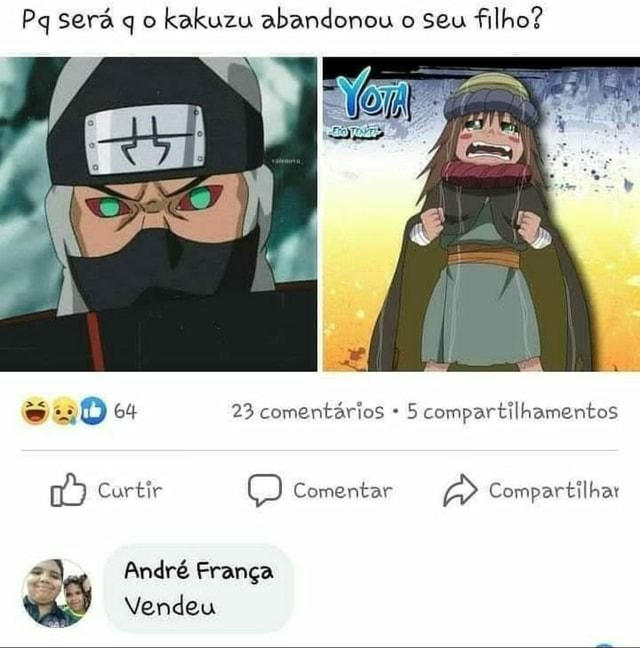 O NOME DO NOSSO FILHO NÃO PODE SER GOKU EU JÁ REGISTRELI.. - iFunny  Brazil