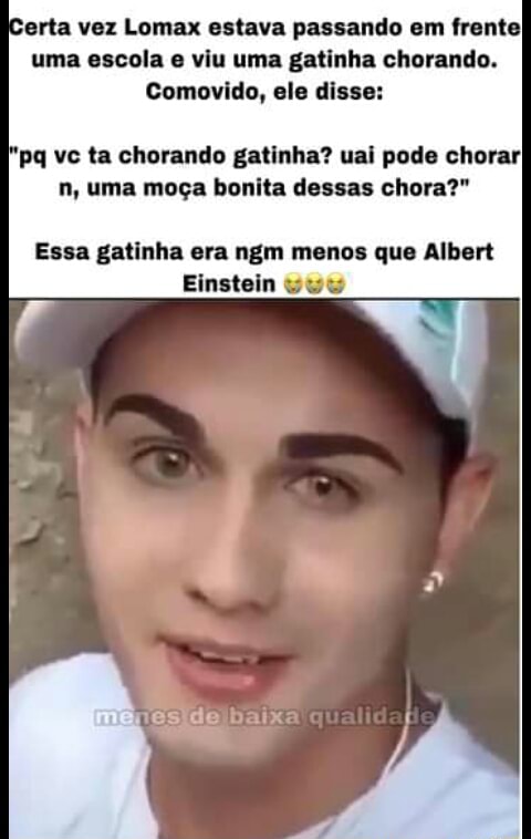 Ei miga vc viu ele chorando por causa aquele cara chorando de um