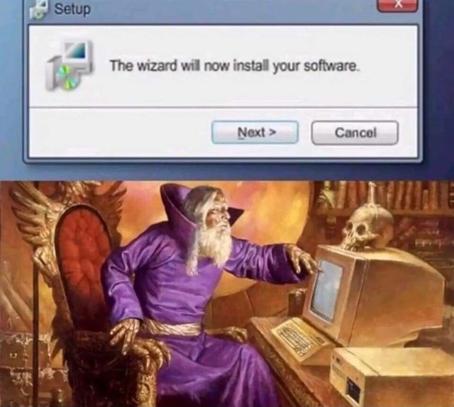 The wizard will now install your software (by @MaximumR3x on