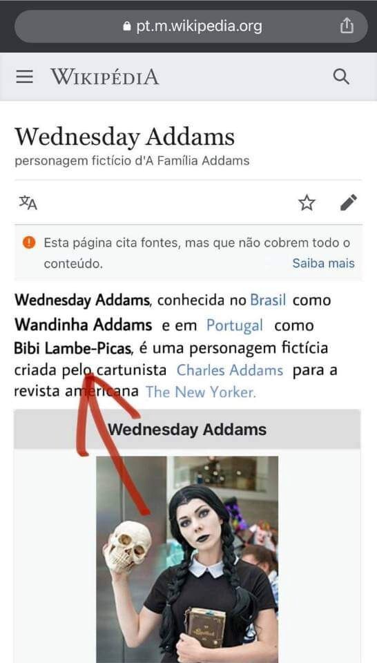 Wednesday Addams - Wikipedia