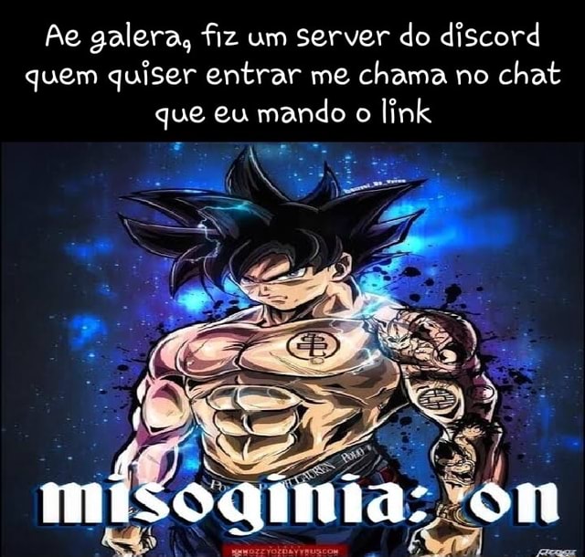 LINK DO MEU SERVER'DO DISCORD - iFunny Brazil