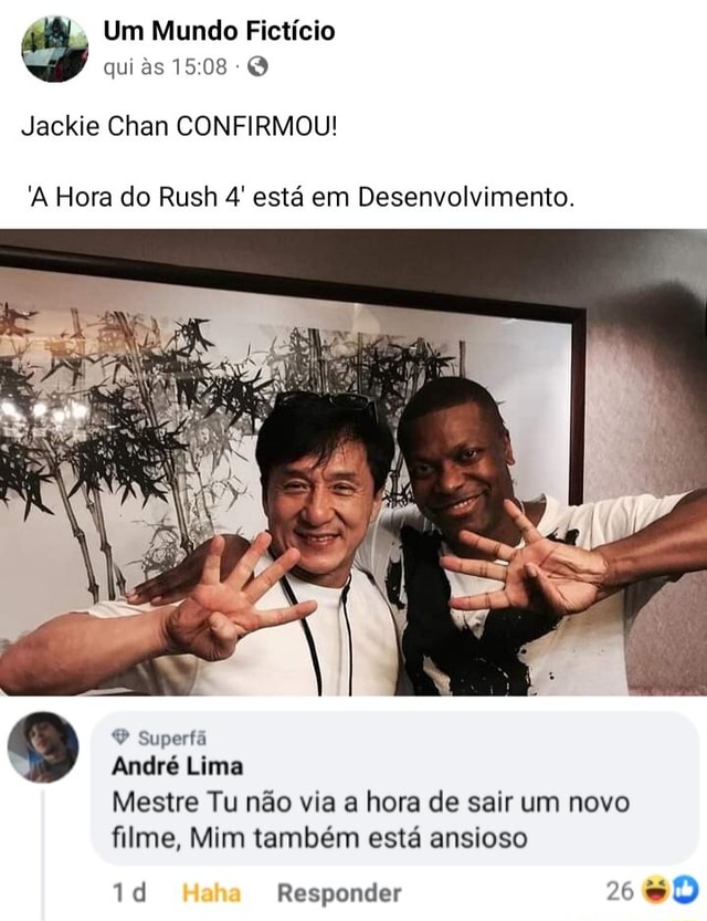 Por que Jackie Chan não gosta dos filmes de A Hora do Rush?