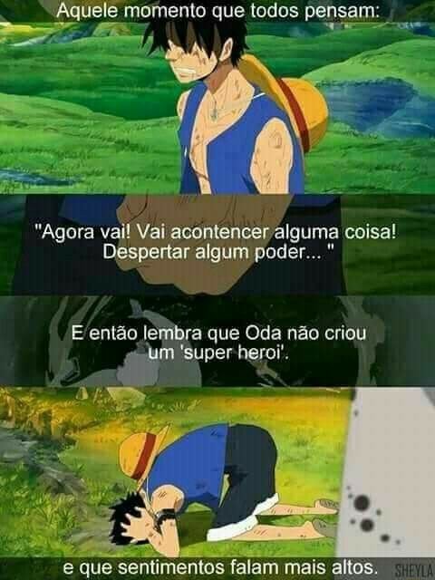 TE CONVIDO A MARATONAR ONE PIECE COMIGO E TODA VEZ QUE O LUFFY FALAR GENTE  SE BEIJA. - iFunny Brazil