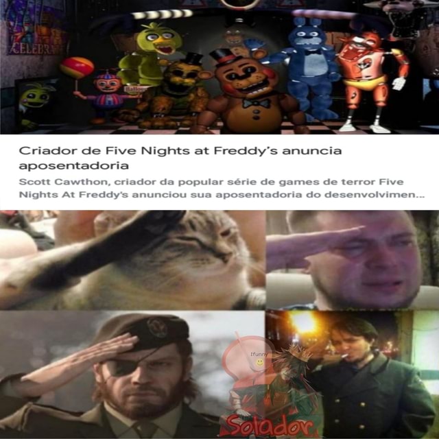 Criador de Five Nights at Freddy's foi surpreendido pelo sucesso do filme