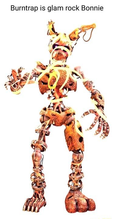 What if Burntrap was made from the remains of Glamrock Bonnie? :  r/fivenightsatfreddys