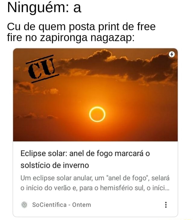 Eu assistindo ao eclipse solar no dia de chuva - iFunny Brazil