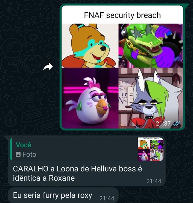 Quem você é em Five night at Freddy's Security Breach