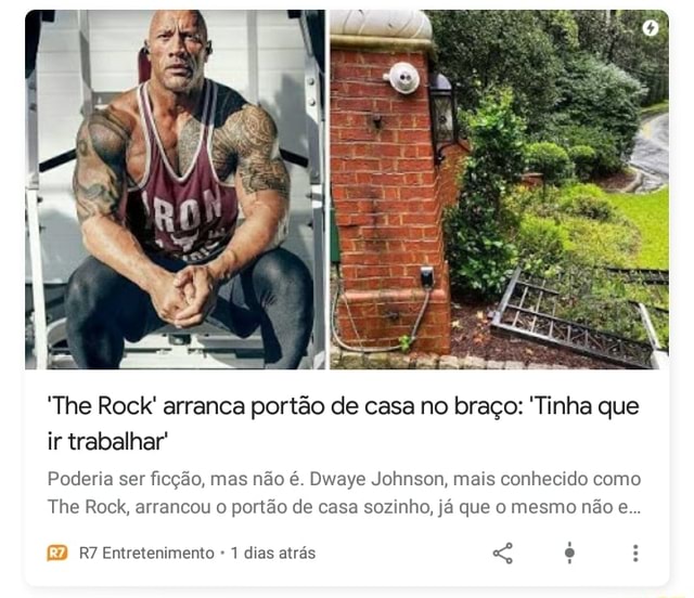 Meme-Base Sai do Meu Carro, The Rock