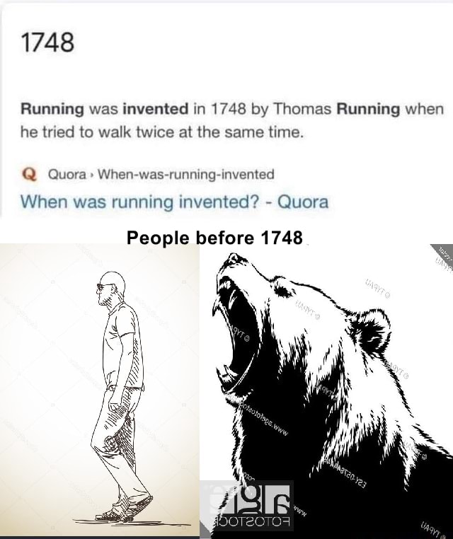 Who Invented Running 1748 Running was invented in 1748 by Thomas Running when he tried to ...