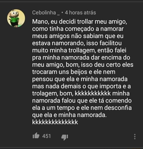 Cadê os manos que não tem amigos pra jogar um joguinho? manjarol