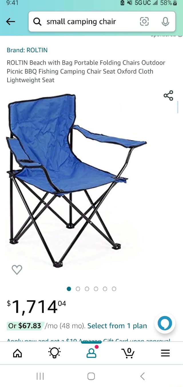 Ni SGUC small camping chair Brand: ROLTIN ROLTIN Beach with Bag