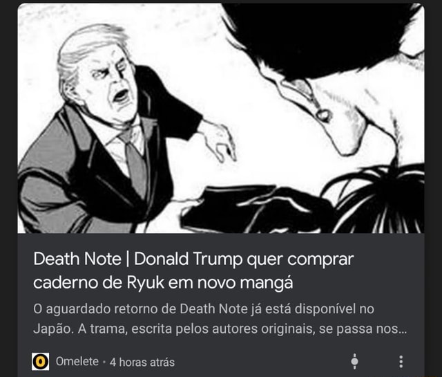 O que esperar do retorno de Death Note?