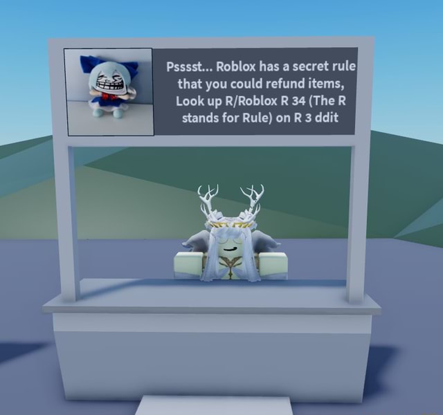 Can you refund items in Roblox?