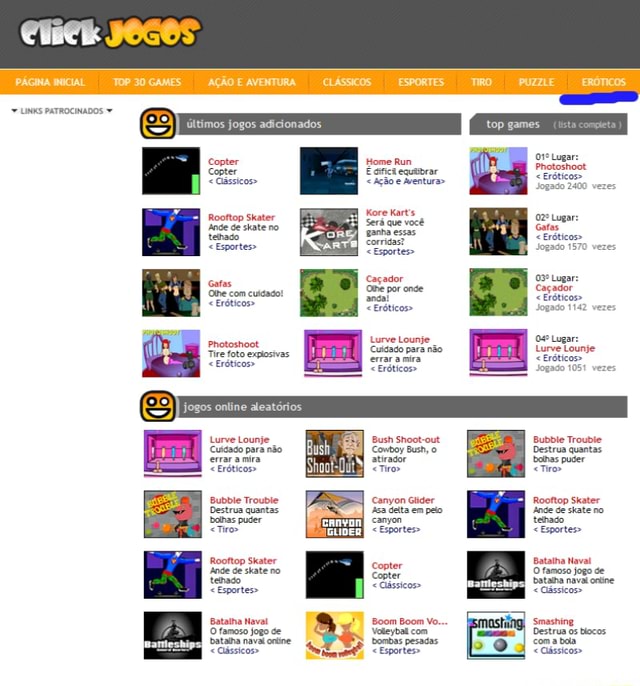 KRL, Click jogos tinha aba porno kakakak - JOCOS LINKS Copter