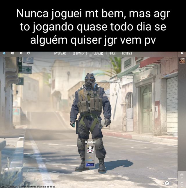 Vamos jogar? se hoje voce nao pegar destaque oa Ho vota gnu 6 q Eita -  iFunny Brazil