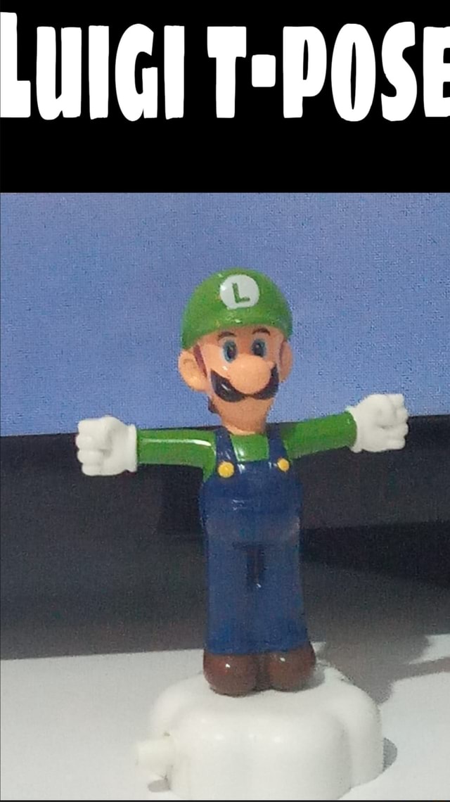 Luigi, T-Pose