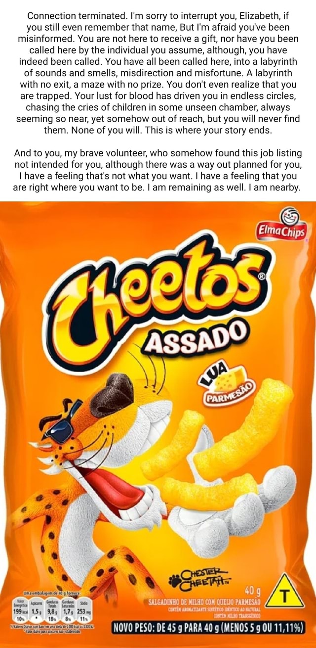 Cheetos Snack Lua Parmesao 45 G