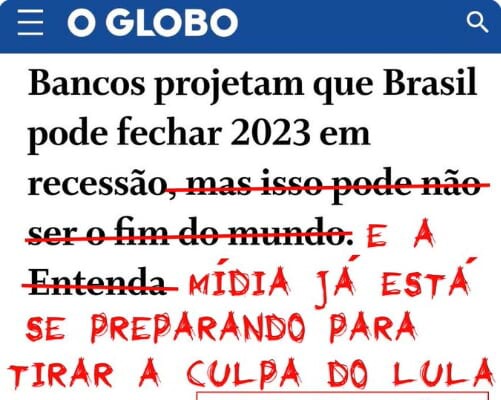 FIM DO MUNDO? em 2023