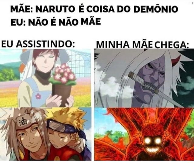 Imagem da mãe do Naruto do anime