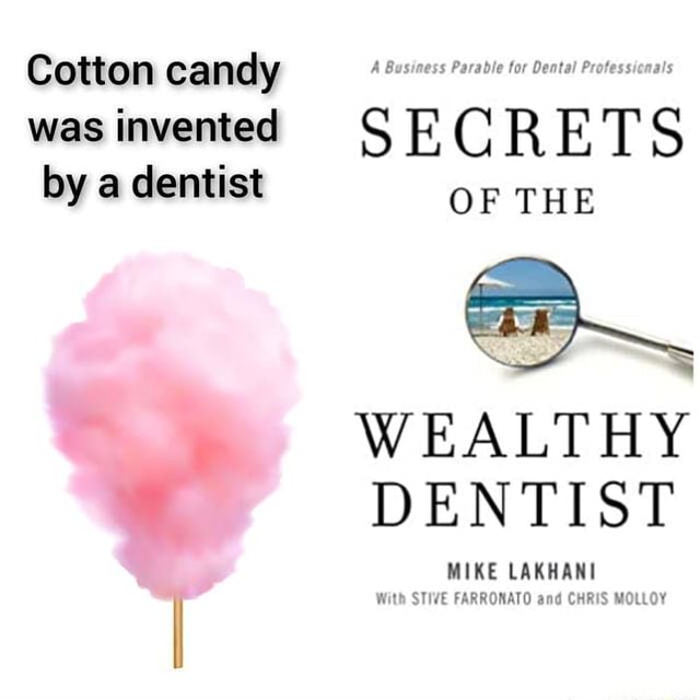 Cotton candy A Business Parable for Dental Professicnals was invented