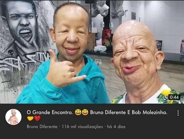 BRUNO DIFERENTE ENCONTROU SEU FILHO! 