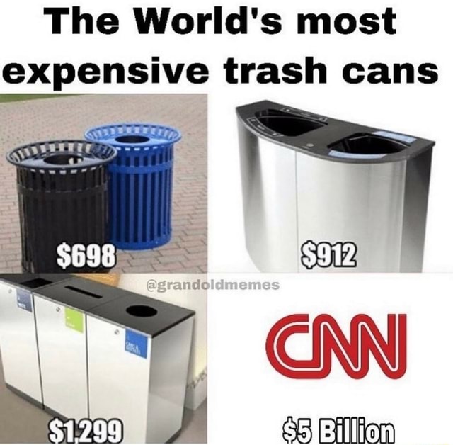 The World's most expensive trash cans Ce CIWN illion - iFunny Brazil