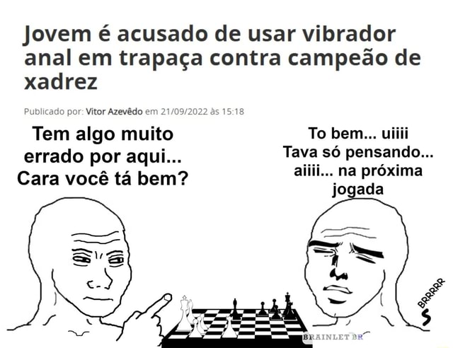 Há muita trapaça no mundo do xadrez