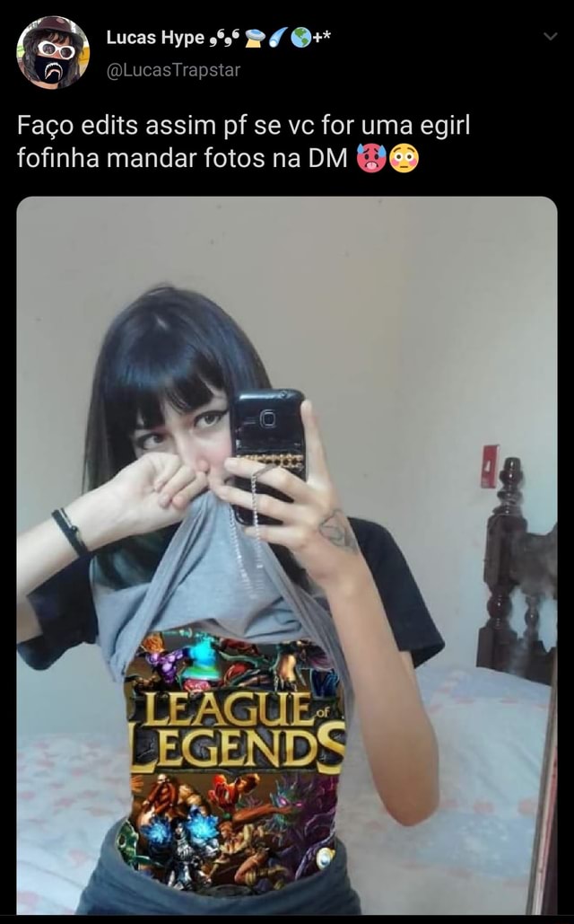 Pq As Egirls Não Deveriam Existir on X: BAFORANDO LOLÓ