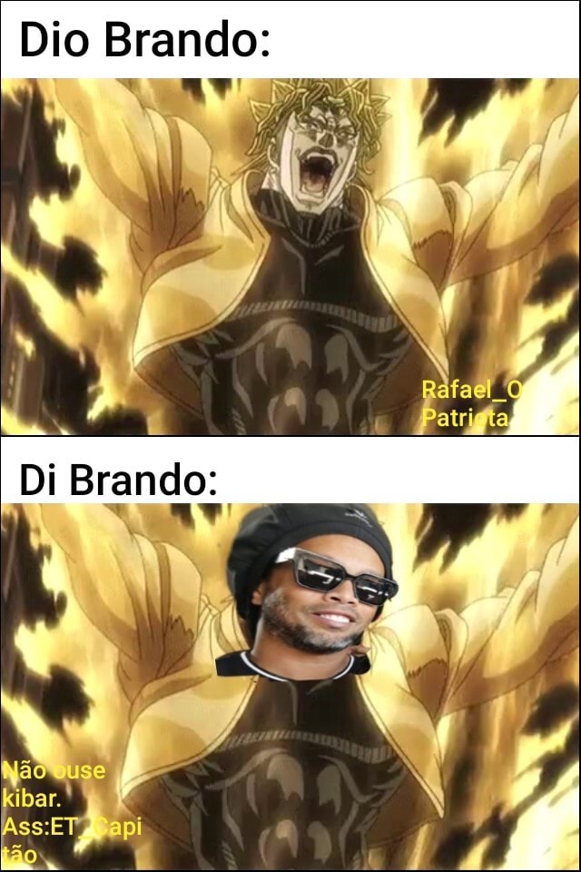 Dio Brando: VERY - iFunny Brazil