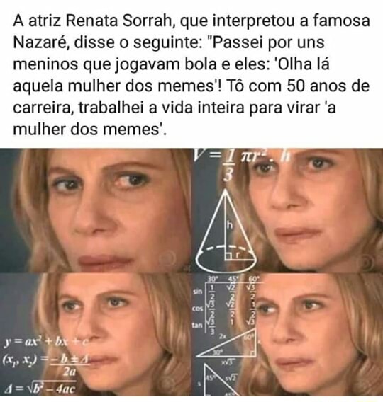 Meme de mais de 50 anos.