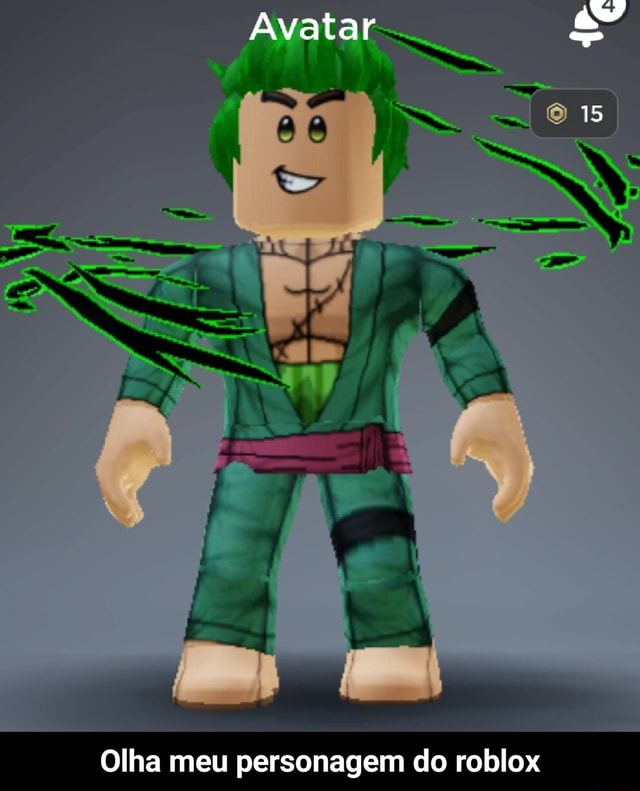 Legal cara, mas olha o meu personagem do roblox. - iFunny Brazil