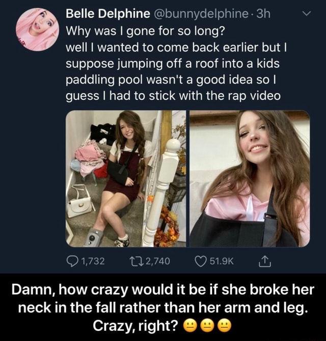 Mom: We have Belle Delphine at home The Belle Delphine at home: marinagy  ago how do ppl make tiktoks like how to make expression and dance im -  iFunny Brazil