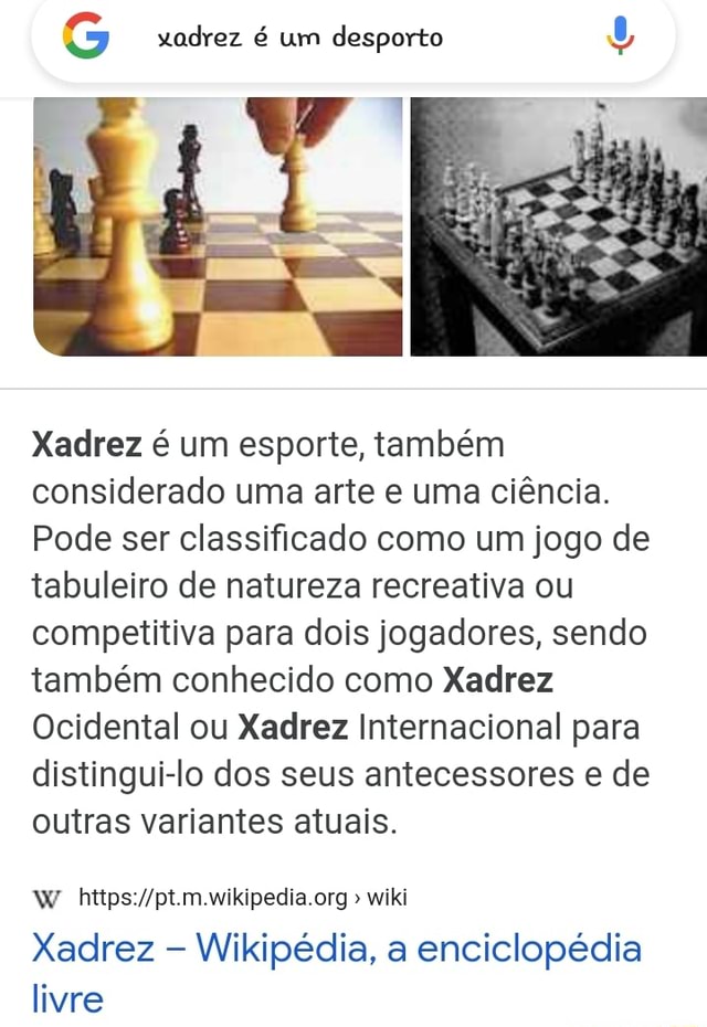 Abertura (xadrez) – Wikipédia, a enciclopédia livre