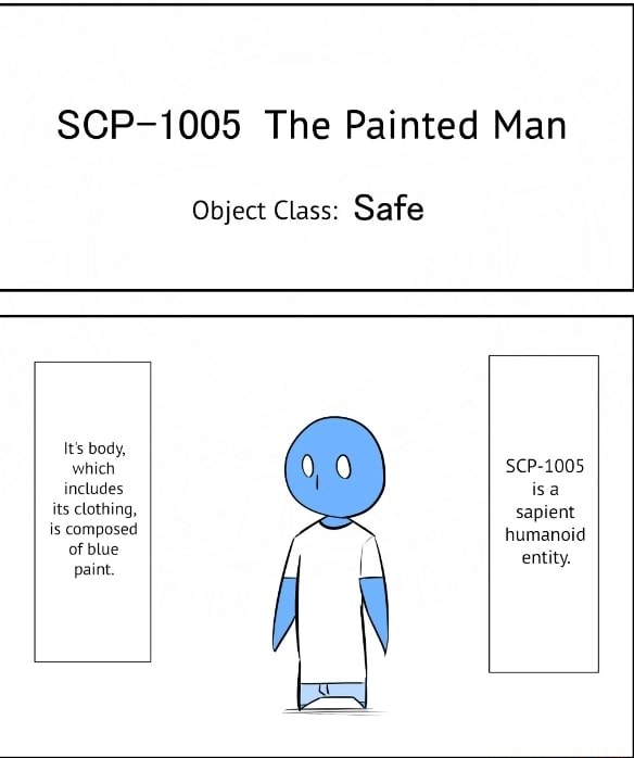SCP-1005 The Painted Man [Safe] on Vimeo