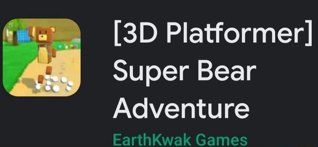 Super Bear Adventure Roblox [3D Platformer] - Roblox