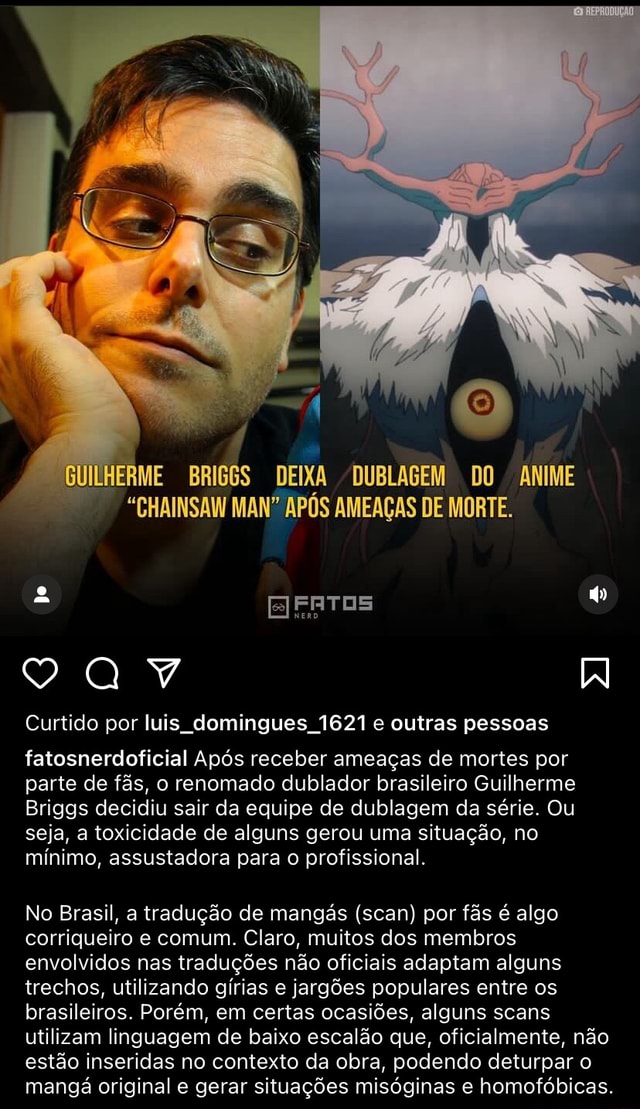 Dubladores de em outras obras - iFunny Brazil